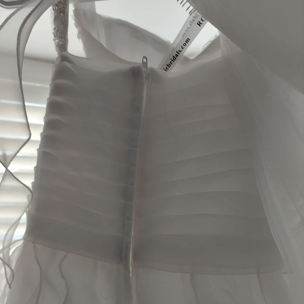 Flower Girl / Communion dress and matching veil - Picture 3 of 6